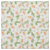 White Orchid Pattern Stof (Swatch)