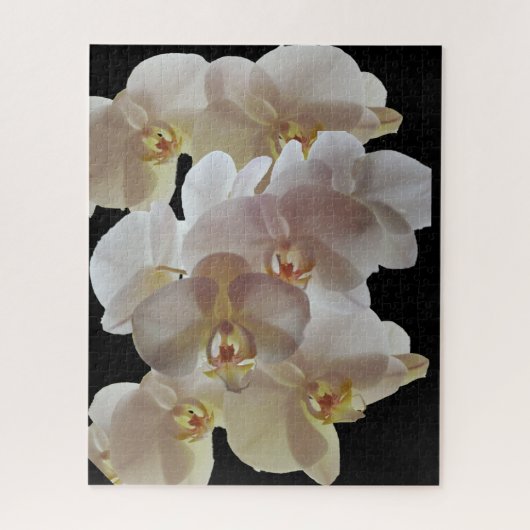 WHITE ORCHID puzzle Legpuzzel (Verticaal)