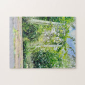 White Orchid Puzzle Legpuzzel (Horizontaal)