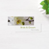 White Orchid · Save the Date Mini Kaart (Bureau)