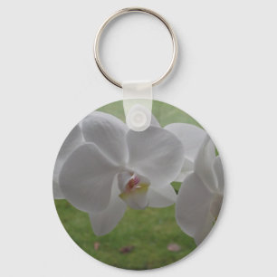 White Orchid Sleutelhanger