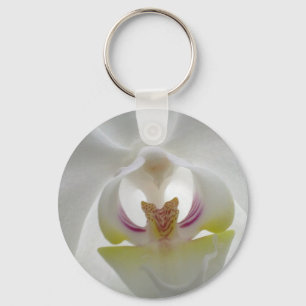 White Orchid Sleutelhanger