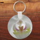 White Orchid Sleutelhanger (Voorkant)