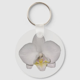 White Orchid Sleutelhanger