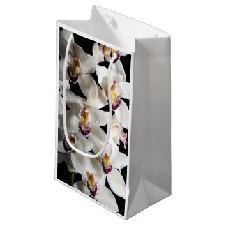 White Orchid Spray Klein Cadeauzakje