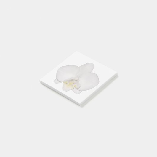 White Orchid Sticky Notes (Schuin)