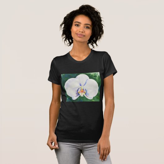 White Orchid T-shirt (Voorkant volledig)
