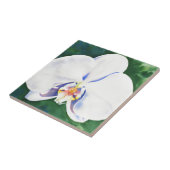White Orchid Tegeltje (Zijkant)