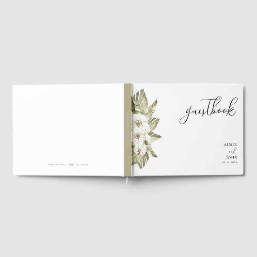 White Orchid Wedding Gastenboek (Volledig)