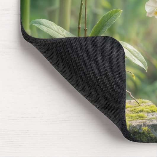 White Orchids and Bamboo Muismat (Hoek)