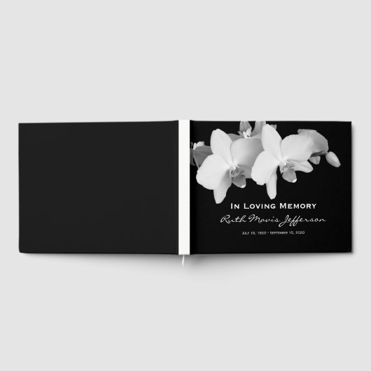 White Orchids Memorial of Funeral Gastenboek (Volledig)