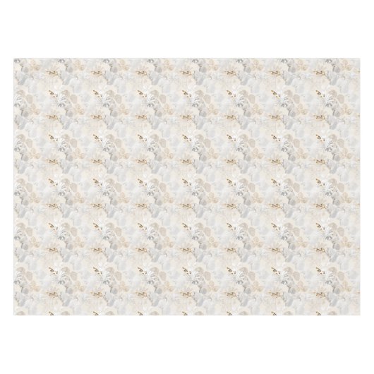 White orchids on a light cream tafelkleed (Voorkant (Horizontaal))