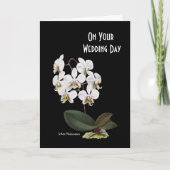 White Orchids Pierre-Joseph Redoute Kaart (Voorkant)