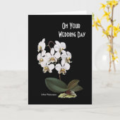 White Orchids Pierre-Joseph Redoute Kaart (Gele Bloem)