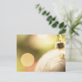 White Ornament Briefkaart (Staand voorkant)