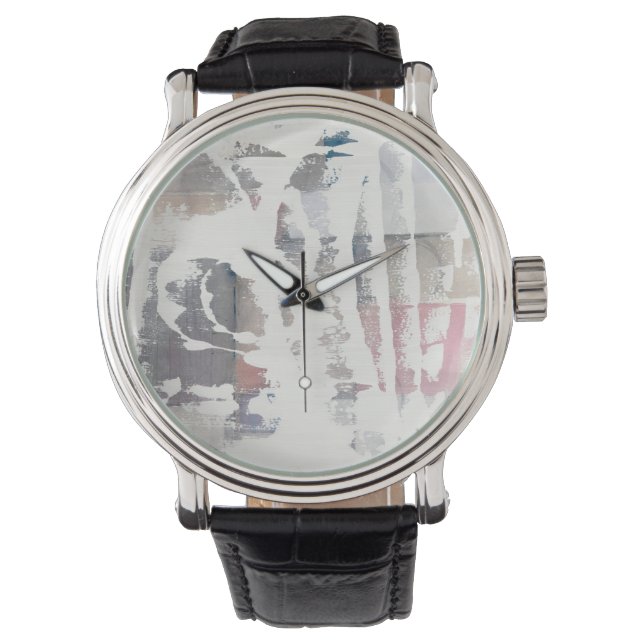 White Out Crop Horloge (Voorkant)