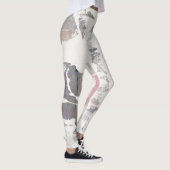White Out Crop Leggings (Rechts)