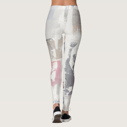 White Out Crop Leggings (Achterkant)