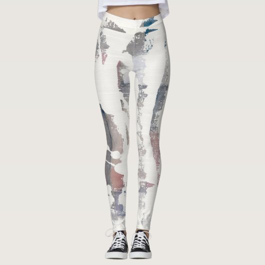 White Out Crop Leggings (Voorkant)