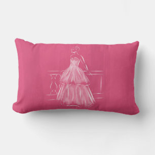 White-out-negatieve-ruimte-doel Kussen