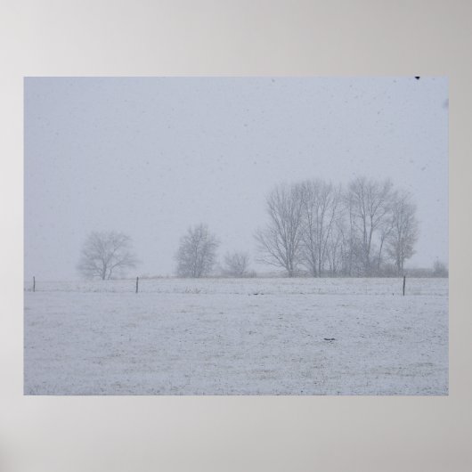 White Out Poster (Voorkant)