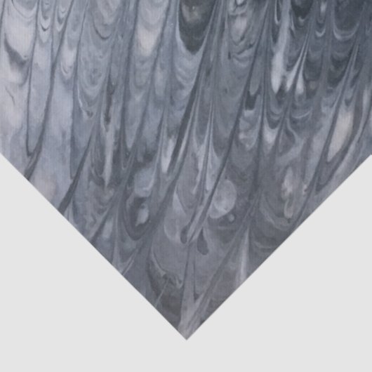 White over zwart-abstract deklaagpapier tissuepapier (Detail)