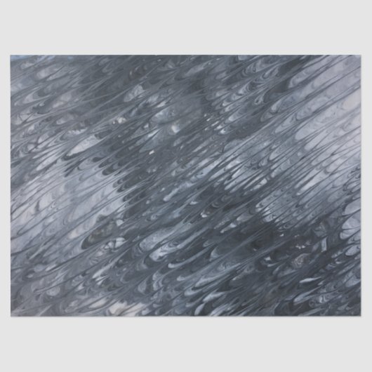 White over zwart-abstract deklaagpapier tissuepapier (Voorkant)