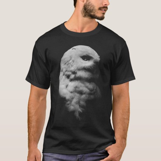 white owl t-shirt (Voorkant)