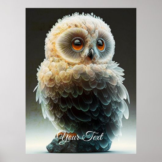 White Owlet. Poster (Voorkant)