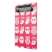White Owls Mini Clipboard Klembord (Angled2)