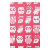 White Owls Mini Clipboard Klembord (Achterkant)