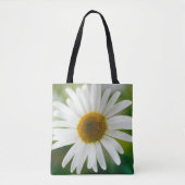 White Oxeye Daisy - Leucanthemum vulgare Tote Bag (Voorkant)