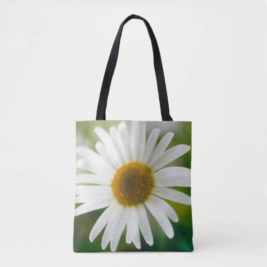 White Oxeye Daisy - Leucanthemum vulgare Tote Bag (Voorkant)