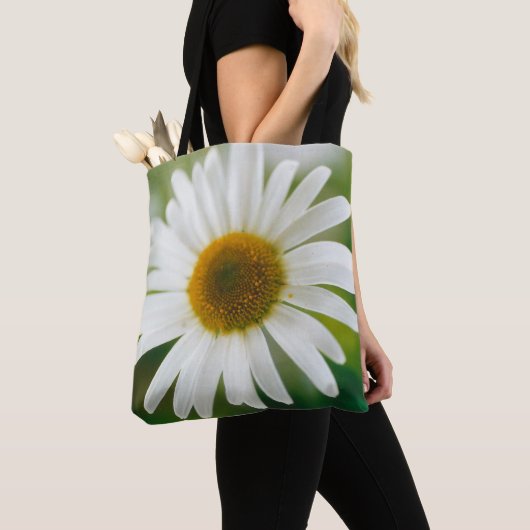 White Oxeye Daisy - Leucanthemum vulgare Tote Bag (Dichtbij)