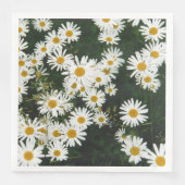 White Oxeye Daisy Meadow Servet (Voorkant)