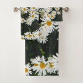 White Oxeye Daisy, Moon Daisy Meadow Bad Handdoek (Insitu)