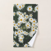 White Oxeye Daisy, Moon Daisy Meadow Bad Handdoek (Handdoek)