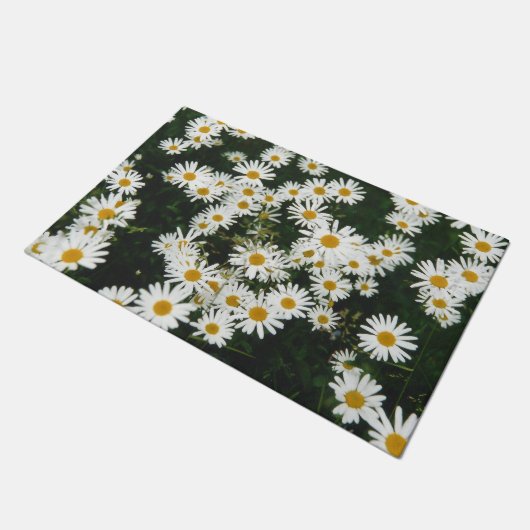 White Oxeye Daisy, Moon Daisy Meadow Deurmat (Schuin)