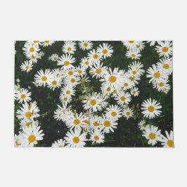 White Oxeye Daisy, Moon Daisy Meadow Deurmat