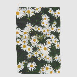 White Oxeye Daisy, Moon Daisy Meadow Golfhanddoek