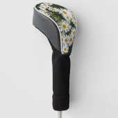 White Oxeye Daisy, Moon Daisy Meadow Golfheadcover (Schuin)