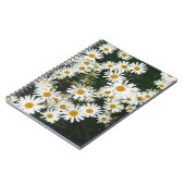 White Oxeye Daisy, Moon Daisy Meadow Notitieboek (Linkerzijde)