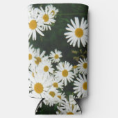 White Oxeye Daisy, Moon Daisy Meadow Seltzer Blikjeskoeler (Voorkant)