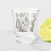 White Oxeye Daisy, Moon Daisy Meadow Shot Glas (Achterkant)