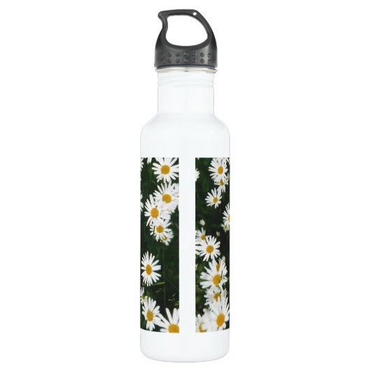 White Oxeye Daisy, Moon Daisy Meadow Waterfles (Achterkant)