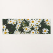 White Oxeye Daisy, Moon Daisy Meadow Yogamat (Achterkant (horizontaal))