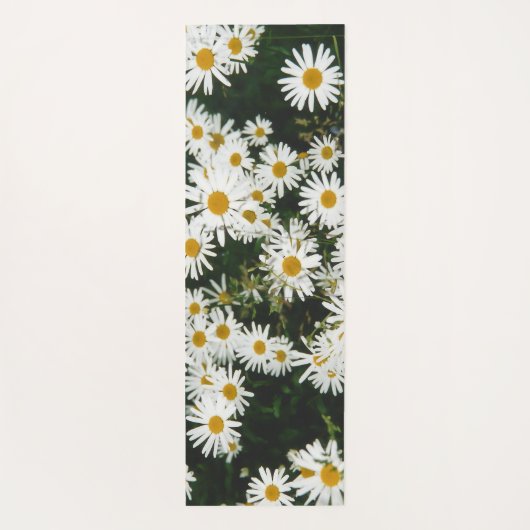 White Oxeye Daisy, Moon Daisy Meadow Yogamat (Achterkant)