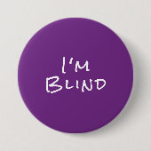 White Paars Eye Doctor Joke Button (Voorkant)