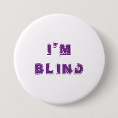 White Paars Joke Eye Doctor Button (Voorkant)