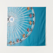 White Pacific Park ferris Wandkleed (Voorkant (horizontaal))